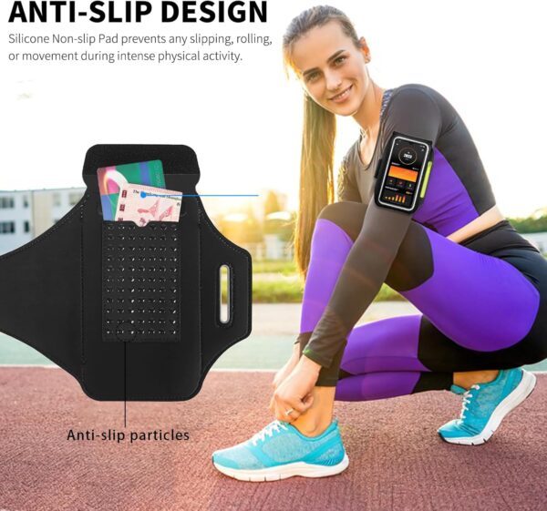 Running Armband with Earphone Bag Cell Phone - Image 5