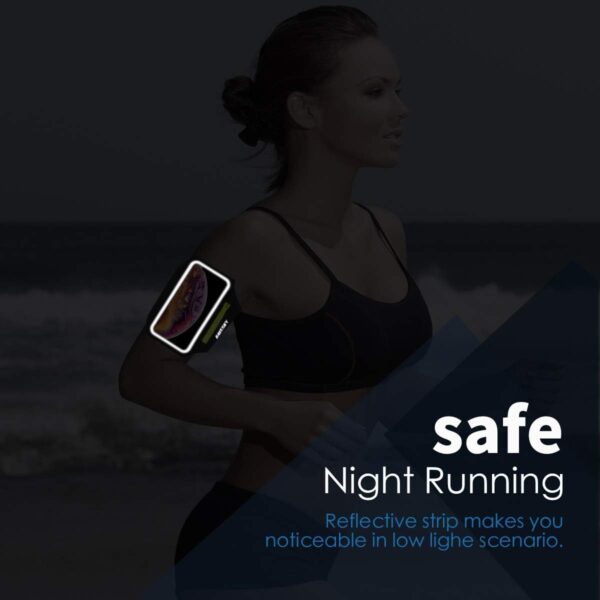 Running Armband with Earphone Bag Cell Phone - Image 3