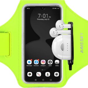 Water Resistant Running Armband with Earphone Bag