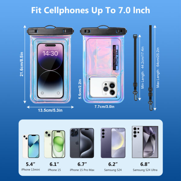 IPX68 Floating Waterproof Phone Pouch - Image 6