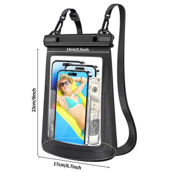 Oval waterproof bucket in three colors | 9-inch large capacity | leak-proof and drop-proof | Outdoor storage expert - Image 3