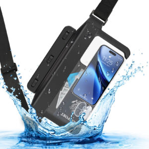 IPX8 Waterproof Waist Pack | Dive-Grade Sealing | HD Touchscreen | Multi-Color | Adjustable Strap