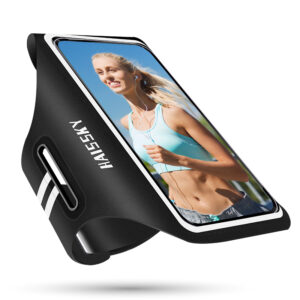 Running Armband | Fits 7" Phones | Printed Reflective | Full Touchscreen | Call/Music Control