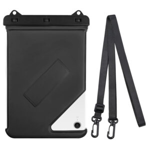 iPad waterproof bag for water, sand, and fog | 1.2-meter shockproof | fully touchscreen compatible | IPX8 waterproof | perfect for beach, pool, and camping