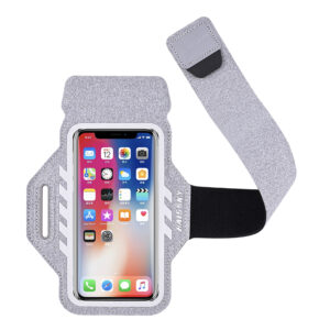 Haissky Professional Running Armband | Sweat-Proof Touch Window | Anti-Slip Buckle | Marathon-Level Sturdy Support