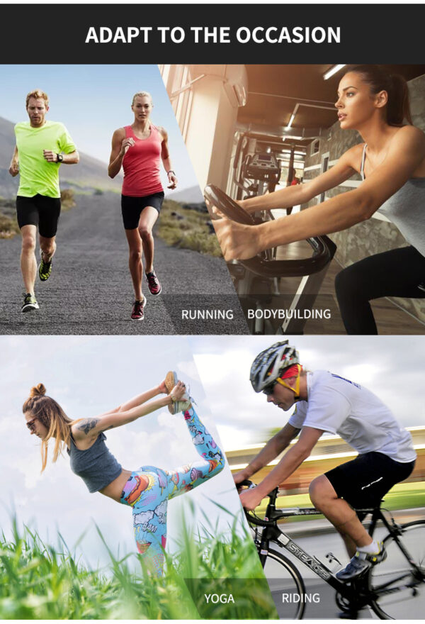 Haissky Breathable Mesh Running Armband | Key Card Compartment | Reflective Strips for Night Runs - Image 8