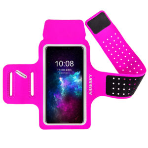 Haissky Breathable Mesh Running Armband | Key Card Compartment | Reflective Strips for Night Runs
