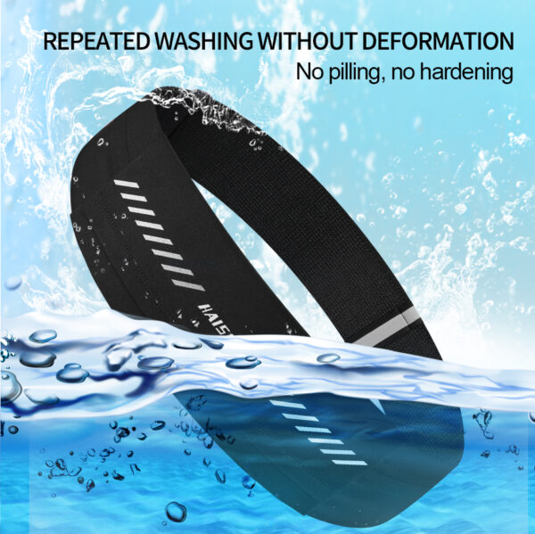 Sweatproof Waist Pack | Waterproof PU Lining | Fits All Phones | 3-Zone Storage | Breathable Hook-Loop - Image 6