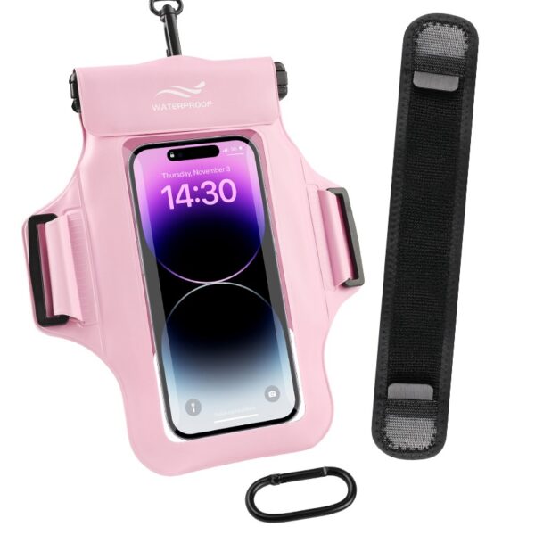 Haissky 2-in-1 Sports Armband & Dry Bag – 100% Waterproof Phone Case for Swimming, Running – Touchscreen Compatible IPX8 - Image 2