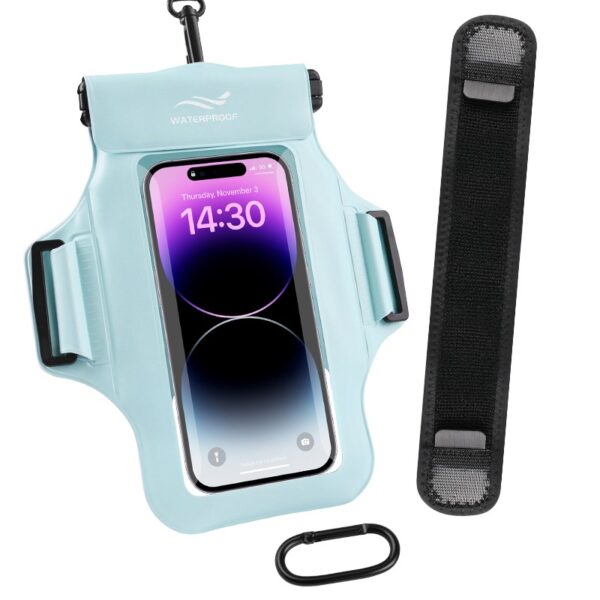 Haissky 2-in-1 Sports Armband & Dry Bag – 100% Waterproof Phone Case for Swimming, Running – Touchscreen Compatible IPX8 - Image 4