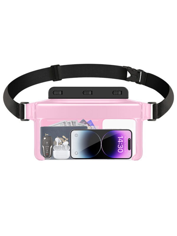 IPX8 Waterproof Waist Pack | Dive-Grade Sealing | HD Touchscreen | Multi-Color | Adjustable Strap - Image 5