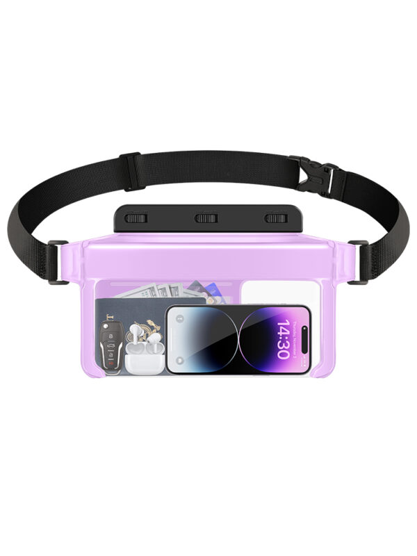 IPX8 Waterproof Waist Pack | Dive-Grade Sealing | HD Touchscreen | Multi-Color | Adjustable Strap - Image 7