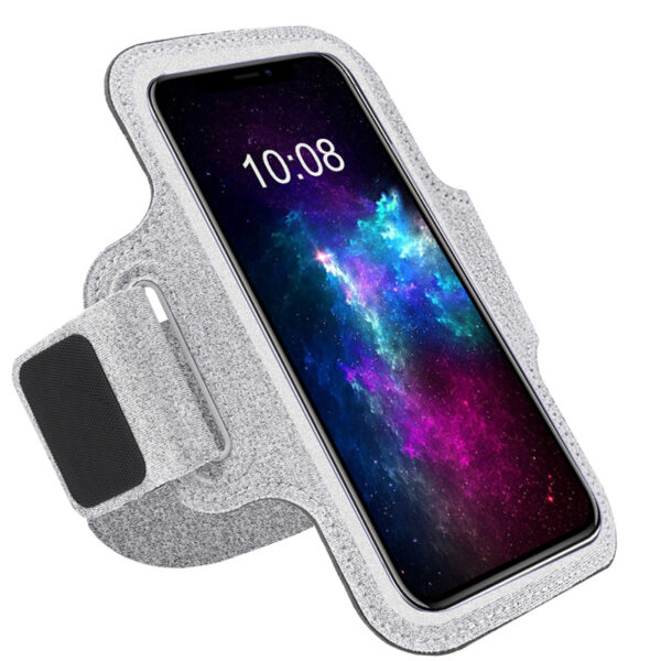 Running Armband | Touchscreen & Sweatproof | Holds Cards/Cash/Phone | Wired Headphone Port | Splash Resistant - Image 3