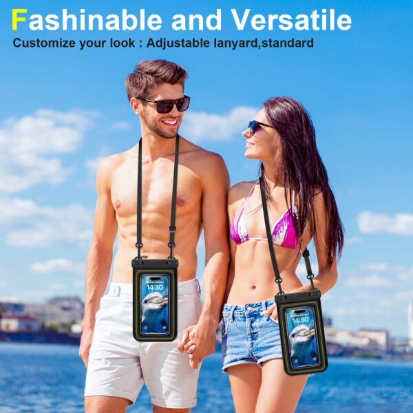 Haissky Bear Waterproof Bag 6.7-inch | IP68 Waterproof | Back Camera Window | Sponge Floating Design | Essential for Swimming and Diving - Image 6